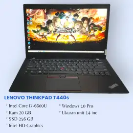 Laptop Thinkpad T440s Ram 20 GB Core i7