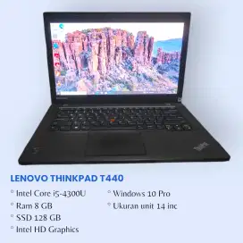 Laptop Lenovo Thinkpad Core i5 Ram 8GB