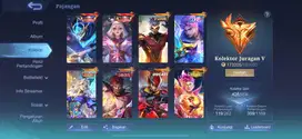 Akun ml juragan 5 skin semi sultan