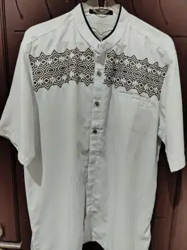 Dijual baju koko merk Al kahfi ori putih
