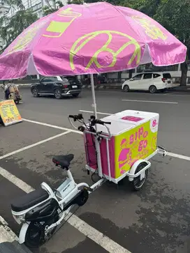 Langsung kerja! Rider kopi keliling
