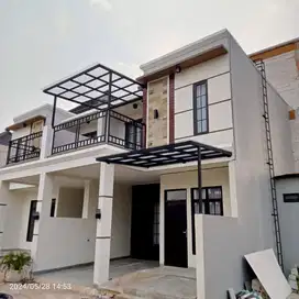 Rumah 2 Lantai Dekat LRT Harjamukti dan Toll Cisalak Cijago Depok