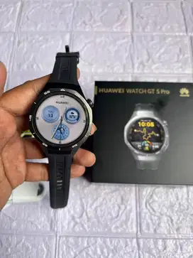 Huawei Watch GT 5 Pro 46mm Lengkap MuLus Garansi Panjang Bisa TT