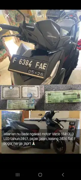 Honda Vario LED old 2017