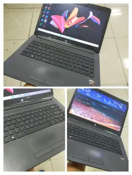 Dijual laptop HP ryzen 5 ram 8GB SSD 256GB Win 11 COD bogor NO minus