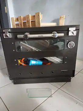 Open gas 2 dek / 2 tray