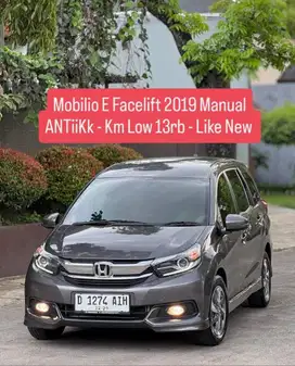 ANTiK KM 13rb - Mobilio E Manual 2019 pemakaian 2020 murah low