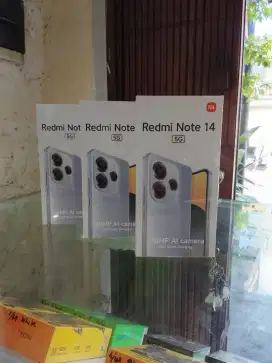[ Fast respon WA ] Xiaomi Redmi Note 14 5G 8/256 Garansi resmi 15bln