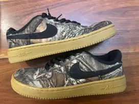 Jual sepatu nike size 44: Realtree x Nike Air Force 1 Low 'Tan Camo'