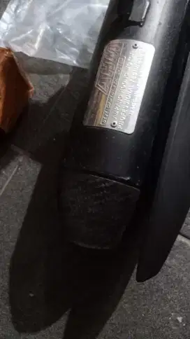 Knalpot ahm ori buat matic yamaha 125cc mulpis siap pakai