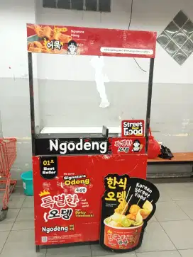 Booth gerobak buat usaha ukuran terlampir