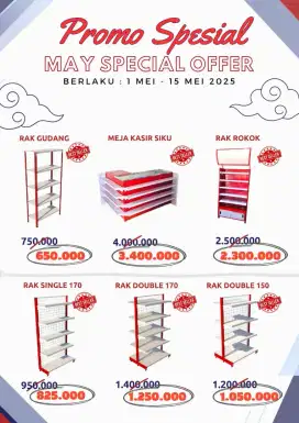 Rak gondola minimarket