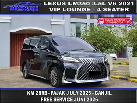 Km=28k Bunga=4.5% Pajak=JUNi Lexus LM350 LM 350 VIP 4 Seater 2+2 2021