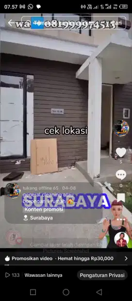 jasa bersih rumah Surabaya dan sekitarnya
