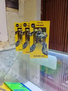 [ Fast respon WA  ] Tecno Spark GO1 4+4/128 Garansi resmi 13bln