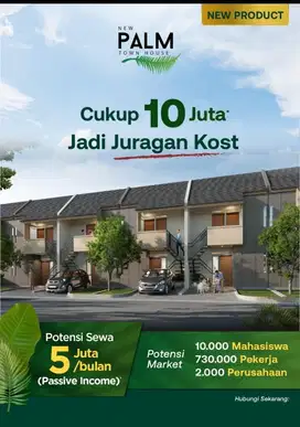 Dijual Kos kosan Murah Jababeka Palem TownHous Cikarang bekasi