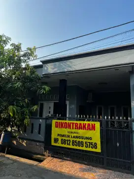 Disewakan Tahunan Rumah Komplek Aman Dan Nyaman
