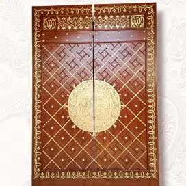 Produksi pintu nabawi jati