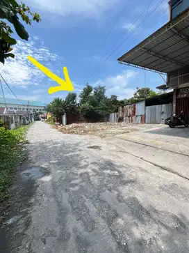 Tanah dekat Kampus UIR Marpoyan 75m dari Jalan Besar