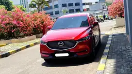 mazda cx8 elite skyactive 2019 merah tangan pertama