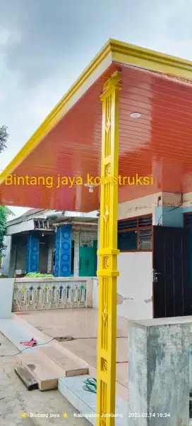 Kanopi teras mewah