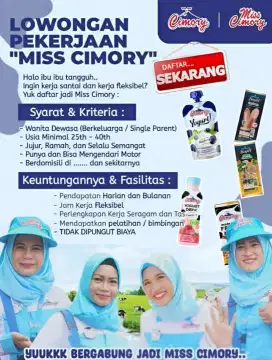 Lowongan Kerja Miss Cimory