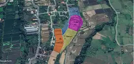 LAHAN 2 HA VIEW SAWAH DI KERAMAS - BLAHBATUH - GIANYAR - BALI