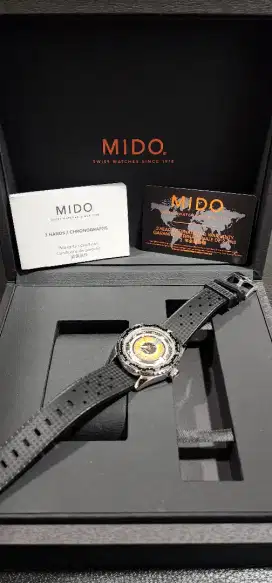 MIDO Ocean Star Decompression
Worldtimer Black Dial Rubber Strap
