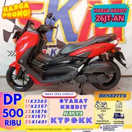 (Nmax tahun 2024 dp:500  km low guys cash credit)