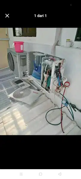 jasa servis ac kulkas meain cuci kompa air dll