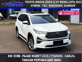 Sunroof Bunga=4% PAJAK=1Tahun INNOVA ZENIX Q HYBRID Modelista TSS 2023