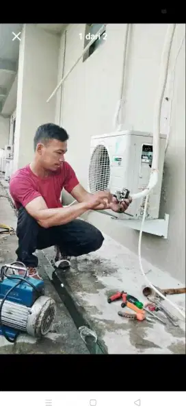 jasa servis ac kulkas mesin cuci kompa air dll