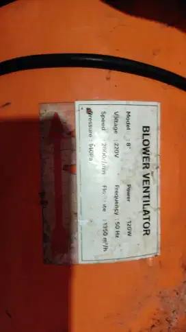 Jual blower 8  2 biji