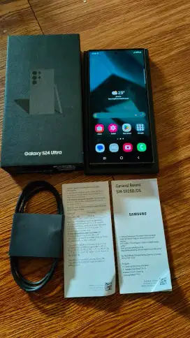 Samsung S24 Ultra 12/512gb Sein Fullset bisa tt hp lain