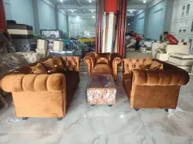Sofa Kancing Sultan Mewah..