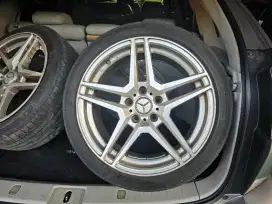 Velg Mercedes Benz AMG R17 + Ban Continental