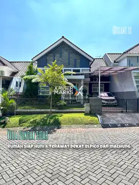 Rumah Siap Huni Dijual di Villa Puncak Tidar