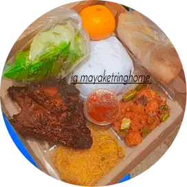 Nasi kotak di bandar Lampung praktis ekonomis dan halal
