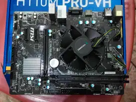 Mb MSI H110m pro core i3 6100 DDR4 8GB 2666Ghz