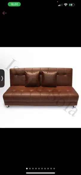 Sofa Kulit / sofa kasur empuk