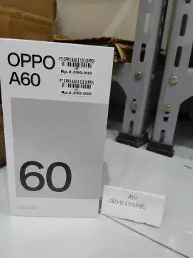 oppo A60 8/256 garansi resmi 1tahun atlantis dahsyat