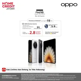 NEW Oppo Find N5 (CicilanTanpaKartuKredit)