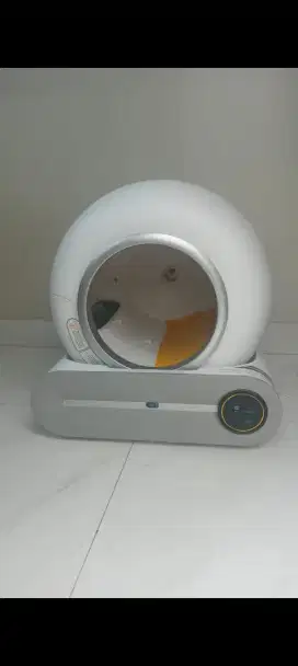automatic litter box cat