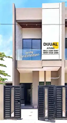 2 UNIT Rmh Baru 2Lt Siap huni dkt Ubaya di Tenggilis mejoyo sltn sbt