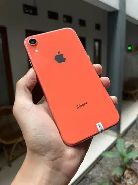 Iphone Xr 64gb Coral Fullset Imei Lama Fullset