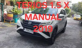 DAIHATSU TERIOS 1.5 X MANUAL 2019 PUTIH, 2018 / 2020