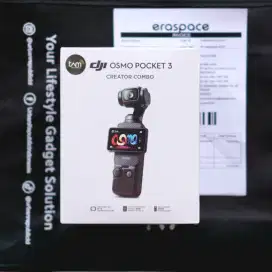 [BNIB] DJI Osmo Pocket 3 Creator Combo New Segel Garansi TAM 1th