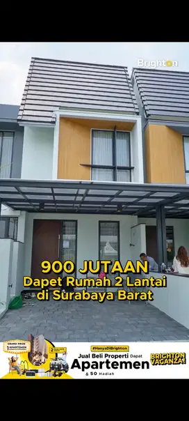 Perumahan 1 ato 2 Lantai di Surabaya Start 900Jutaan di Harvest Link