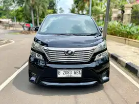 Vellfire 2.4 V AT 2011 Hitam Mewah dan Mulus