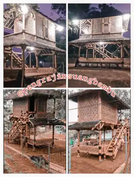 GAZEBO TINGKAT DUA LANTAI
